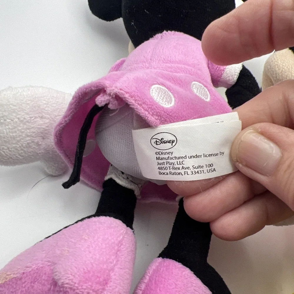 Disney Mickey Mouse And Minnie Mouse Just Play Stuffed Animal Plush‎